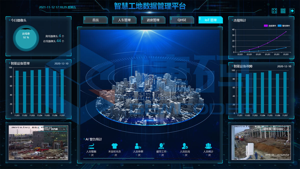智慧工地?cái)?shù)據(jù)管理平臺